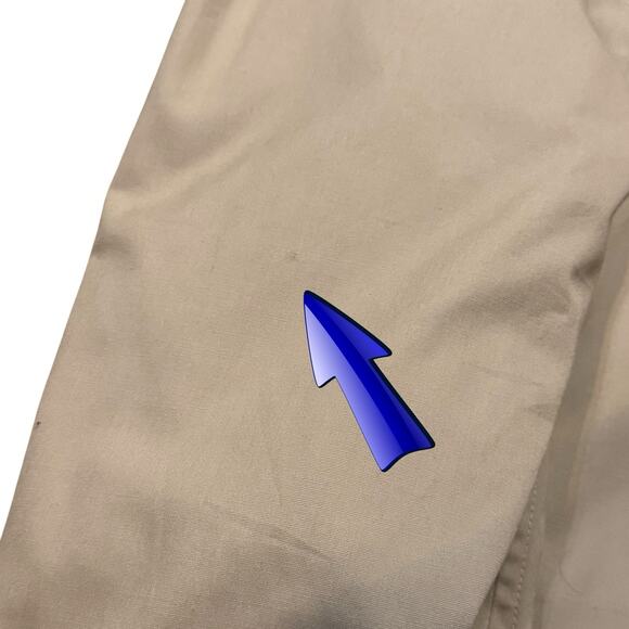 VTG Botany 500 Trench Rain Coat Mens Beige Zip Out Borg Lining Jacket USA 42R - Picture 11 of 11